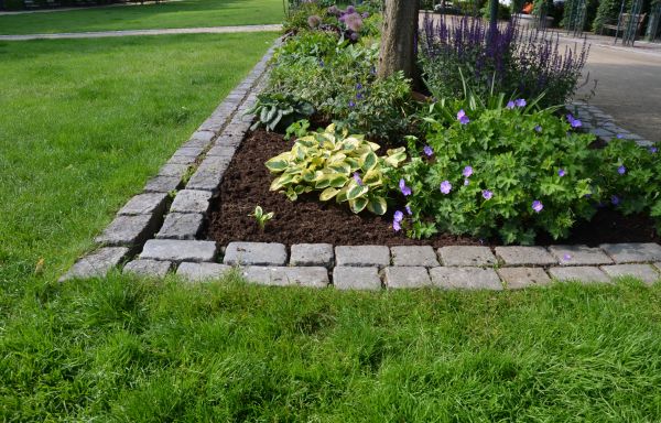 Flower Bed Mulching in Valencia