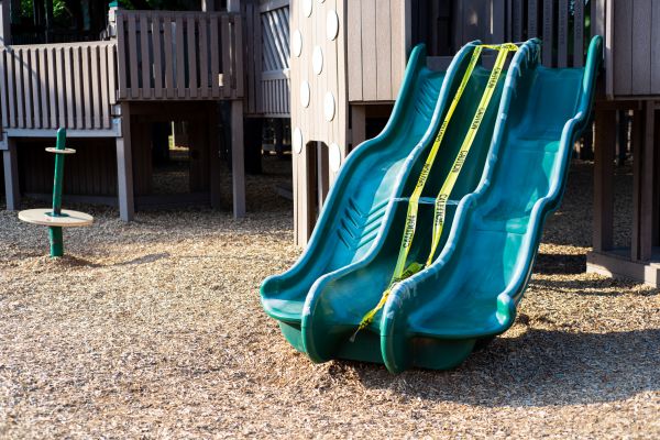 Play Area Mulch Installation in Valencia