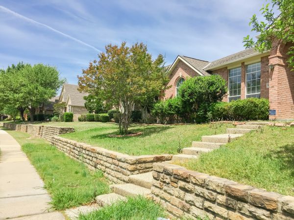 Sloped Yard Landscaping in Valencia