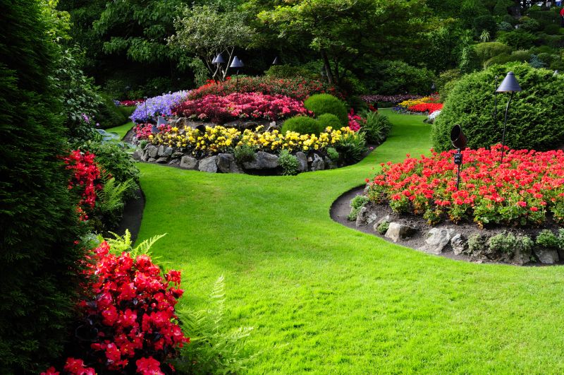 Colorful Garden Bed
